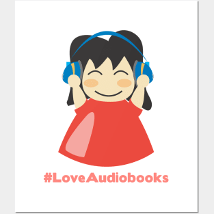 #LoveAudiobooks Girl 2 Posters and Art